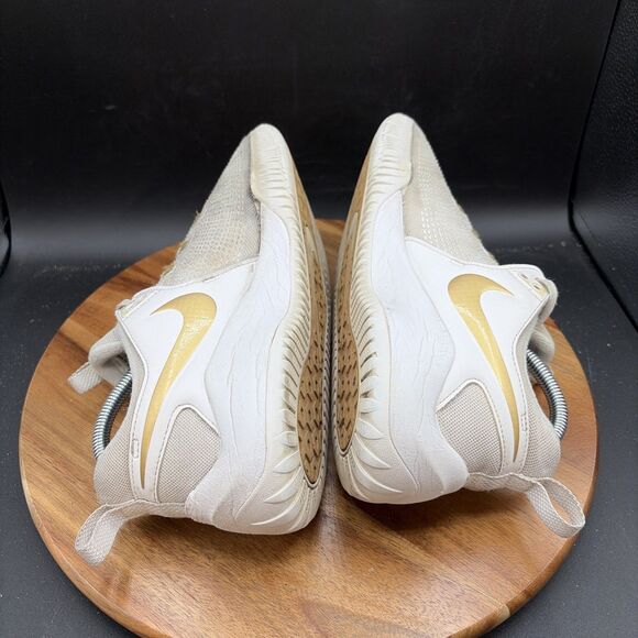 Nike Air Zoom Hyperace 2 SE Men’s Size 8 Volleyball Shoes White Gold DM8199-170